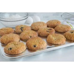 Fox Run 10.5 In. W X 13.75 In. L Muffin Pan Silver