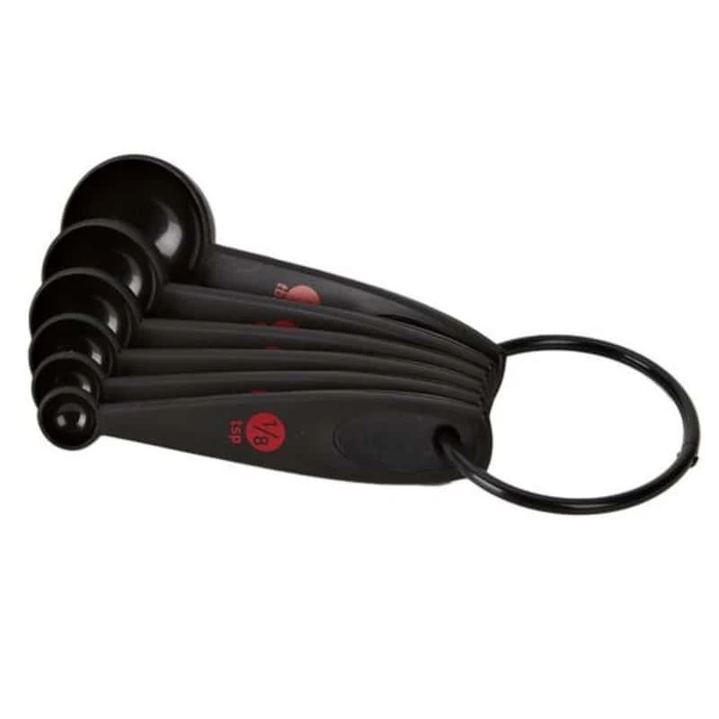 T-Fal Stainless Steel Black Measuring Spoon 3 T-Fal Stainless Steel Black Measuring Spoon