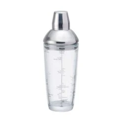 Houdini 24 Oz Clear Glass/Stainless Steel Cocktail Shaker -Tervis Central 0728776e 27cb 4f39 9f00 6e63b0810ad8