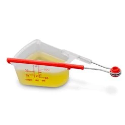 Dreamfarm Polypropylene Clear/Red Measuring Cup -Tervis Central 09fbf7d1 b89e 4866 81bf 8948c38b32ea