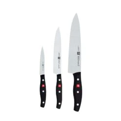 Zwilling J.A Henckels Twin Signature Stainless Steel Knife Set 3 Pc