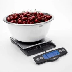 OXO Good Grips Silver Digital Food Scale 11 Lb -Tervis Central 0d94bd1b 474b 43ca 81d6 e5b545051314