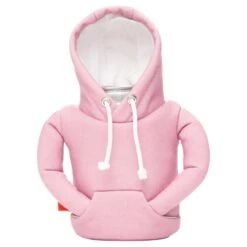 Puffin Drinkwear 16 Oz Pink Cotton Bottle Holder