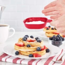 Rise By Dash 1 Cups Plastic Clear/Red Measuring Cup Set -Tervis Central 202e5d29 6263 4017 b029 1a356ff201af