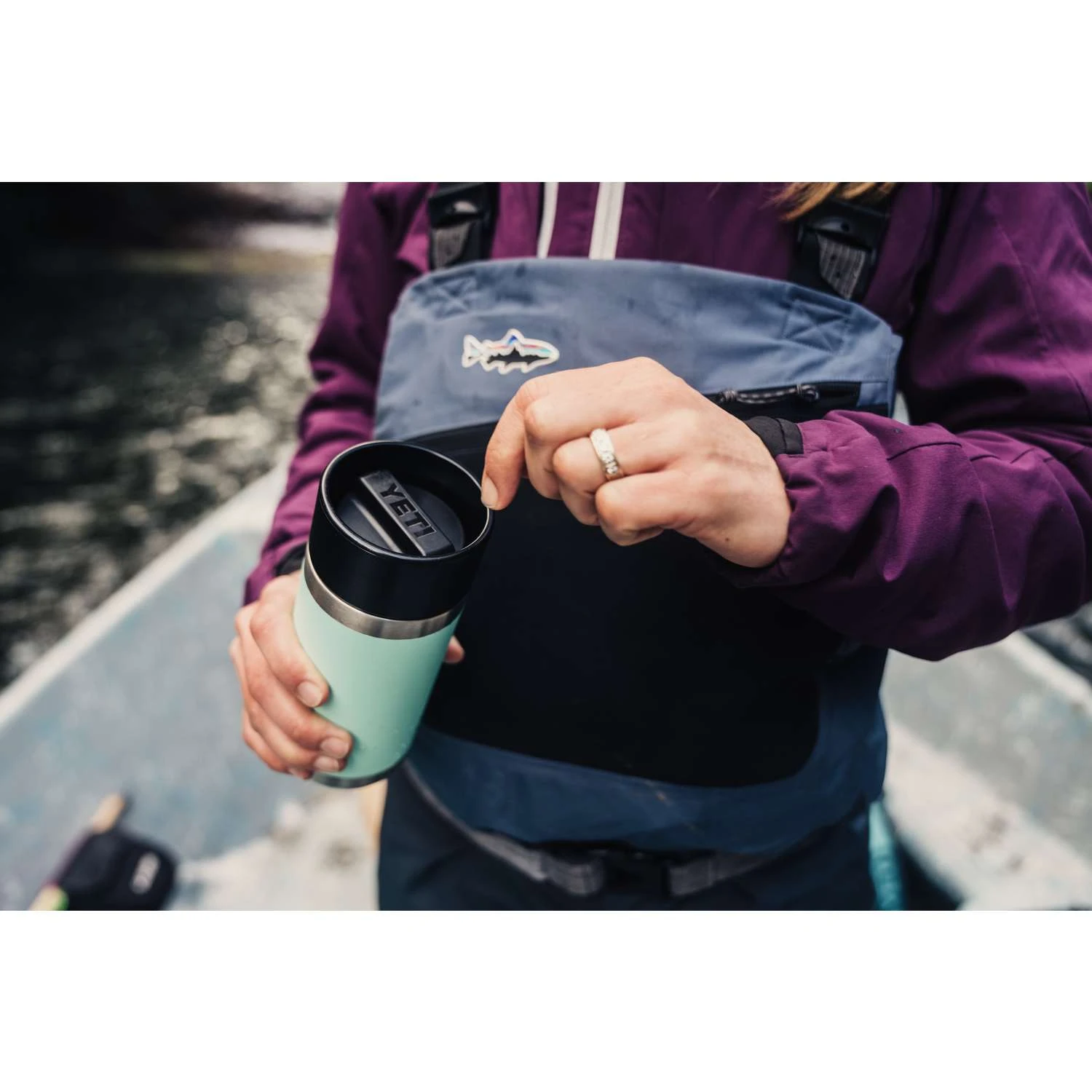 YETI Rambler HotShot Black BPA Free Bottle Cap 5 YETI Rambler HotShot Black BPA Free Bottle Cap - Image 3