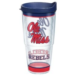 Tervis Collegiate 24 Oz Ole Miss Rebels Multicolored BPA Free Tumbler With Lid