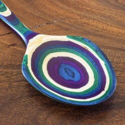 Totally Bamboo Baltique Mumbai Multicolored Birch Wood Serving Spoon -Tervis Central 2360b25e 489c 4d18 85a0 df6c5bb2ec4b
