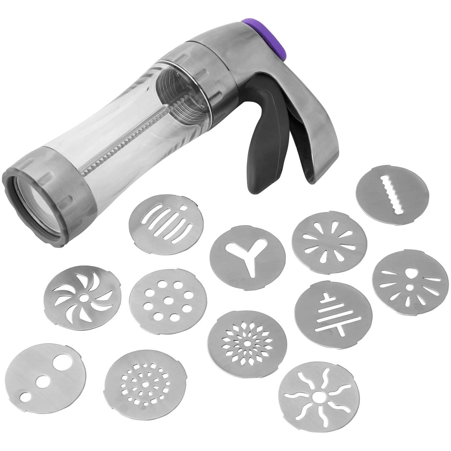 Wilton Preferred Press Cookie Press Silver 1 Pc 4 Wilton Preferred Press Cookie Press Silver 1 Pc - Image 2