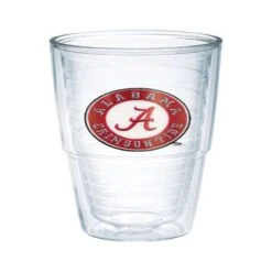 Tervis Collegiate 24 Oz Alabama Crimson Tide Tradition Clear BPA Free Tumbler