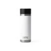 YETI Rambler 18 Oz White BPA Free Bottle With Hotshot Cap -Tervis Central 2bb963ea edbd 4a8f 854a d5799f1f7511