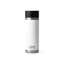 YETI Rambler 18 Oz White BPA Free Bottle With Hotshot Cap