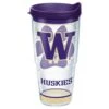 Tervis Collegiate 24 Oz Washington Huskies Multicolored BPA Free Tumbler With Lid -Tervis Central 39bb5d6b cb08 4417 80cf e5a5f2ecad8e