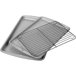 Wilton Cookie Sheets/Cooling Rack Silver -Tervis Central 39edbe0d 7d77 471e a502 c7be177a380b