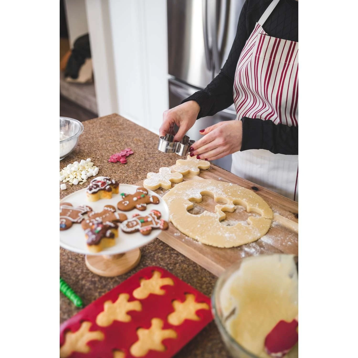 Handstand Kitchen Bake Set Multicolored 3 Pc 4 Handstand Kitchen Bake Set Multicolored 3 Pc - Image 2
