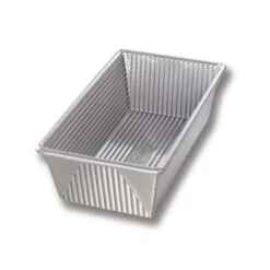 USA Pan 4.5 In. W X 8.5 In. L Loaf Pan Silver