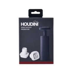 Houdini Black Silicone Vacuum Pump And Stopper Set -Tervis Central 49099619 1e67 4ceb a0e5 0f56af9aedbb