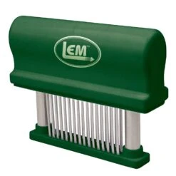 LEM Green Stainless Steel Hand Held Meat Tenderizer