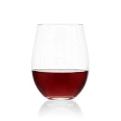 Mikasa Parker 18 Oz Clear Crystal Stemless Wine Glass Set -Tervis Central 4c27960a 34fa 47ea afe4 e441a084feff