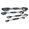 Progressive Prepworks Multisize Stainless Steel Black/Silver Measuring Spoon -Tervis Central 50a187f9 6611 4d6e 9b62 76f82a0c1d4f