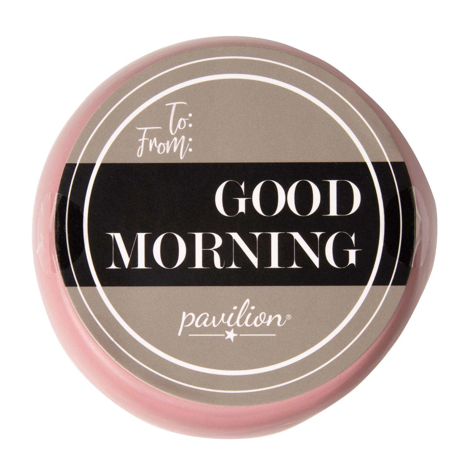 Pavilion Good Morning 16 Oz Beautiful Pink BPA Free Mug 7 Pavilion Good Morning 16 Oz Beautiful Pink BPA Free Mug - Image 5