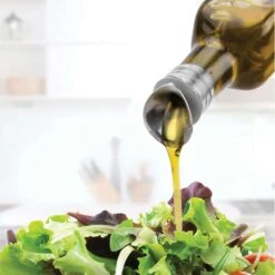 Tovolo Oyster Gray Silicone/Stainless Steel Spouts -Tervis Central 5e28f368 01bc 49e3 a891 f2c5e186b88c