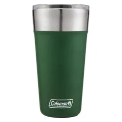 Coleman 20 Oz Brew Heritage Green BPA Free Insulated Tumbler