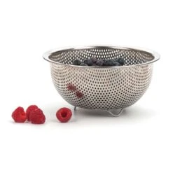 RSVP International Endurance Silver Stainless Steel Berry Colander 2 Pt