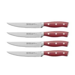 Zwilling J.A Henckels Stainless Steel Steak Knife Set 4 Pc
