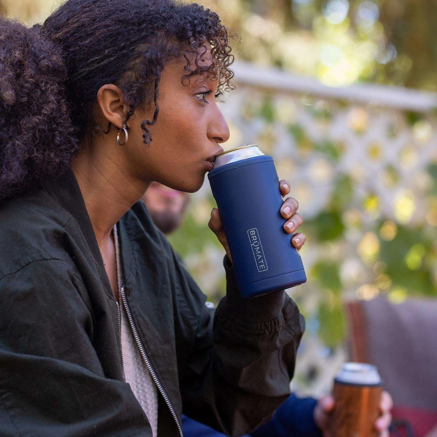 BruMate Hopsulator Trio 16 Oz 3-in-1 Matte Navy BPA Free Vacuum Insulated Tumbler 5 BruMate Hopsulator Trio 16 Oz 3-in-1 Matte Navy BPA Free Vacuum Insulated Tumbler - Image 3