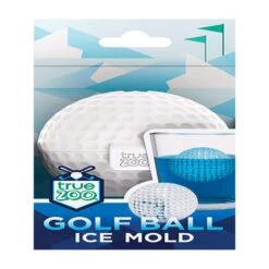 True White Silicone Golf Ball Ice Mold
