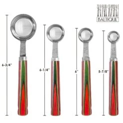 Totally Bamboo Baltique Marrakesh Stainless Steel Multicolored Measuring Spoon Set -Tervis Central 641d1697 7800 4168 8a9f 5fe723655bfc