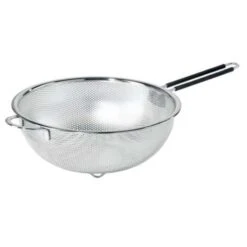OGGI Silver Stainless Steel Strainer 3 Qt