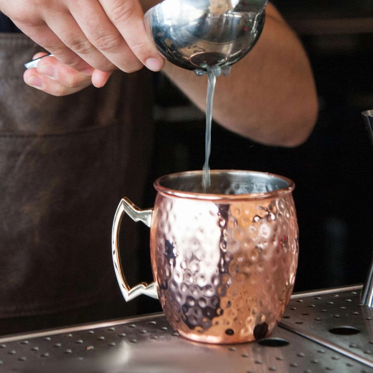 Harold Import 16 Oz Copper Stainless Steel Mug 6 Harold Import 16 Oz Copper Stainless Steel Mug - Image 4