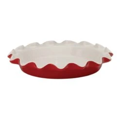 Rose's 10-3/4 In. W X 9 In. L Pie Plate Rose 1 Pk