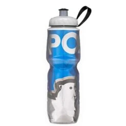 Polar Bottle 24 Oz Double Wall Insulation Blue Bear BPA Free Water Bottle