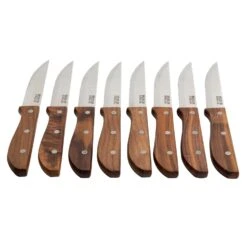 Brooklyn Steel Co. Stainless Steel Steak Knife Set 8 Pc -Tervis Central 726a1f77 f1ec 40e9 9d69 ead4f26f7084