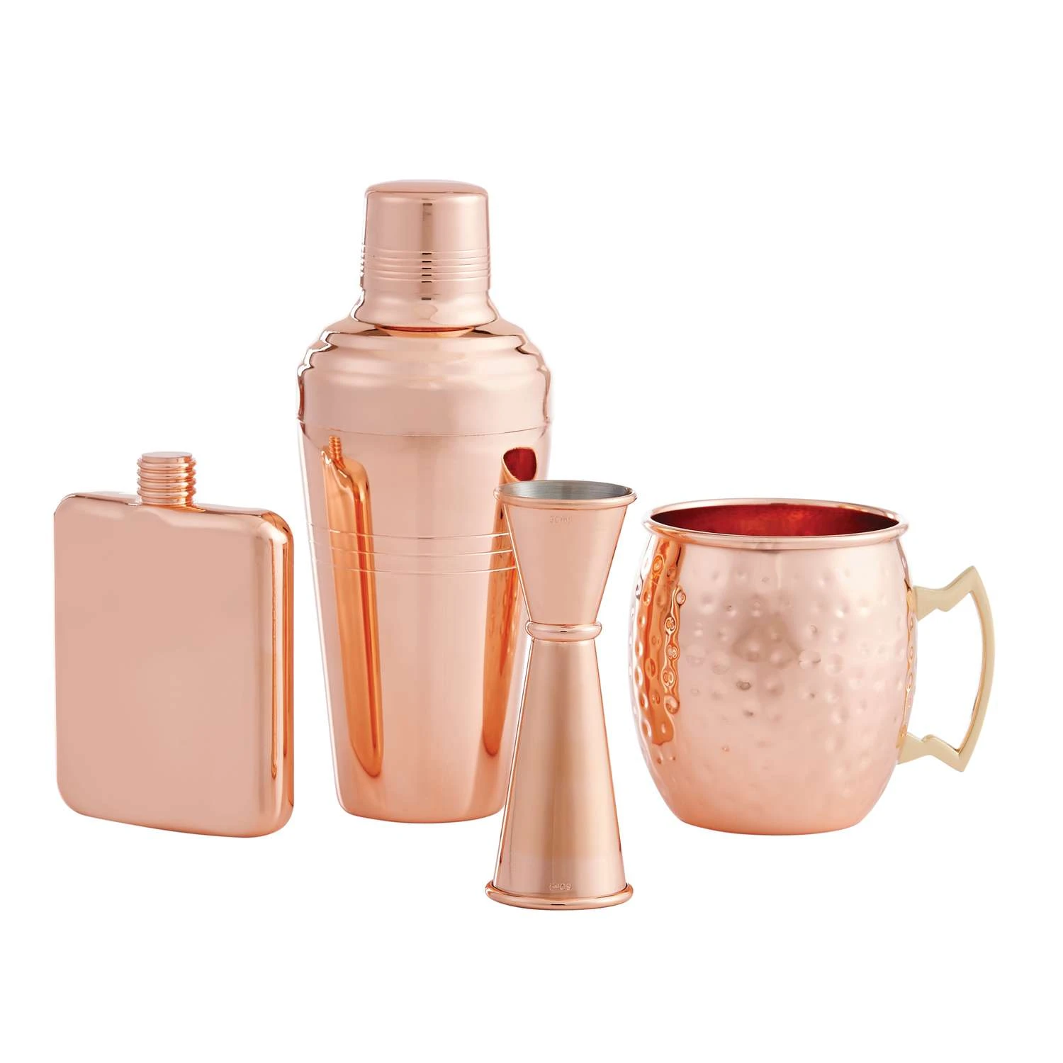 Harold Import 16 Oz Copper Stainless Steel Mug 4 Harold Import 16 Oz Copper Stainless Steel Mug - Image 2
