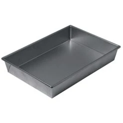Chicago Metallic 9 In. W X 13 In. L Cake Pan Silver