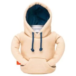 Puffin Drinkwear 16 Oz Beige Cotton Bottle Holder