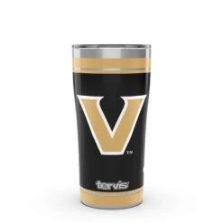 Tervis Collegiate 20 Oz Vanderbilt Commodores Multicolored BPA Free Tumbler With Lid