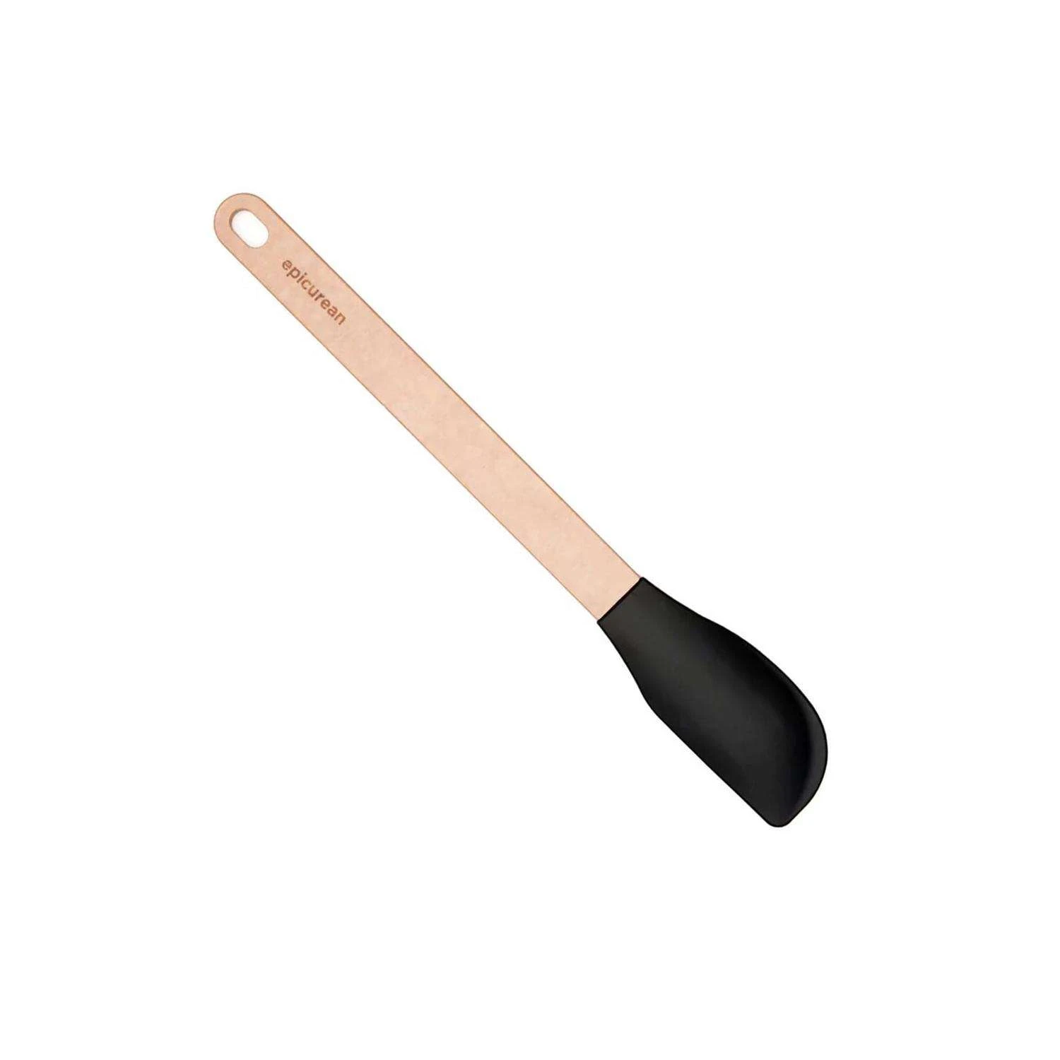 Epicurean Silicone Black/Natural Silicone/Wood Spatula 3 Epicurean Silicone Black/Natural Silicone/Wood Spatula