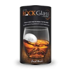 Final Touch 8 Oz Black/Clear Glass/Silicone Glass & Ice Mold -Tervis Central 7f312517 2dbe 45cb 9c4d 85879565fd86