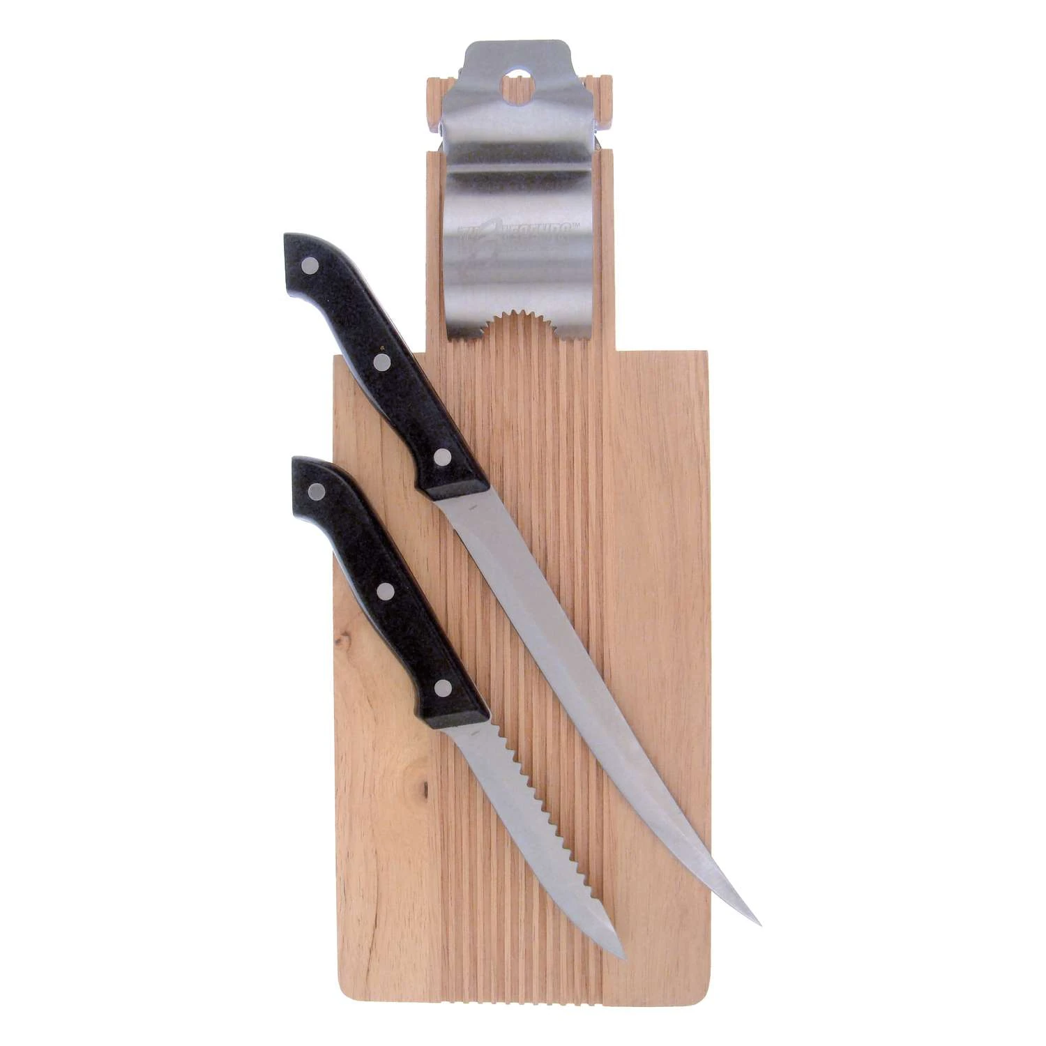 Frost Cutlery TH3 Legends 8 In. L Stainless Steel/Wood Knife Set 3 Pc 3 Frost Cutlery TH3 Legends 8 In. L Stainless Steel/Wood Knife Set 3 Pc