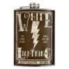 Trixie & Milo White Lightning 8 Oz Green/White Stainless Steel Flask -Tervis Central 835191b0 a88c 487f b78d 8d5e3e3fcf29