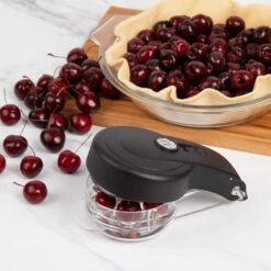 Progressive PL8 Black ABS Plastic/Stainless Steel Cherry Pitter -Tervis Central 8754edbb b1ff 4fca 8f41 40d2cb9d9e0c
