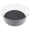 Spectrum Black/Clear Plastic Lazy Susan