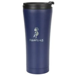 Aquapelli 16 Oz Blueprint Blue BPA Free Vacuum Insulated Bottle