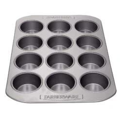 Farberware Muffin Pan Gray 1 Pc