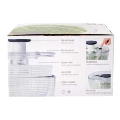 OXO Good Grips White/Clear Plastic Salad Spinner -Tervis Central 98f0950e c564 406e b0dd e8667e6fb7db