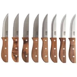 Brooklyn Steel Co. Stainless Steel Steak Knife Set 8 Pc